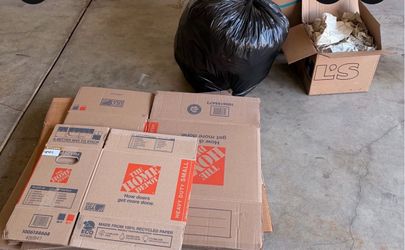 Moving Boxes, packing material