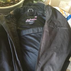 Chamarra  Con Protectores en codos y Hombros 