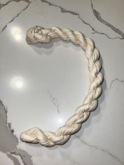 Ivory Cheesecloth Table Runner