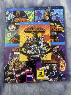 My Hero Academia DVDs 