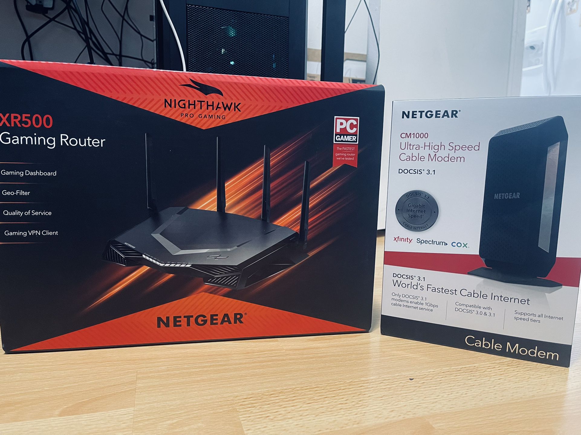 Netgear Router & Modem 