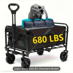 🧚‍♀️WAGON HOLDS 680 LBS. NEW IN BOX 360 ROTATING WHEELS