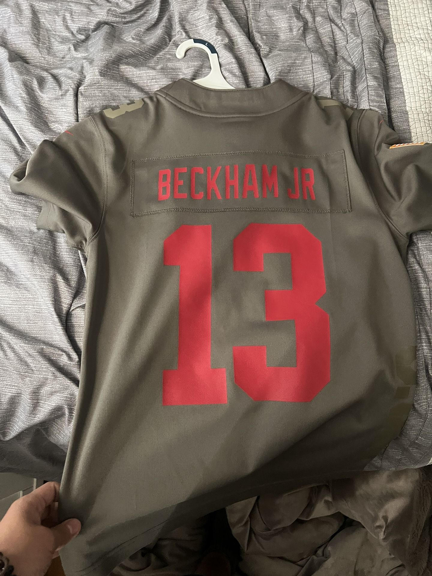 Nike Odell Beckham Jr. Salute Service Limited Stitched Jersey Kids Small