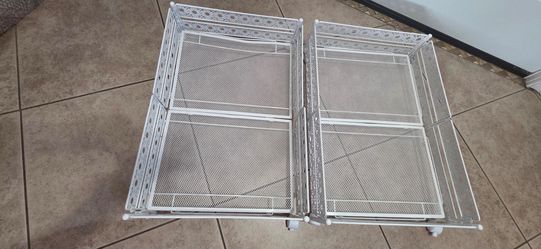 Under bed storage on wheels