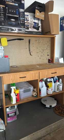 Workbench/ Garage Work Desk With Drawers