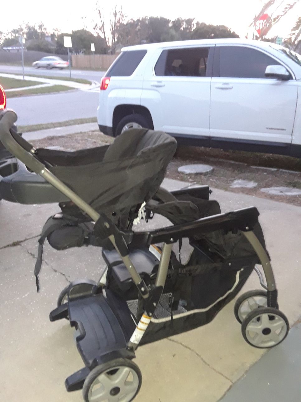 Greco double stroller