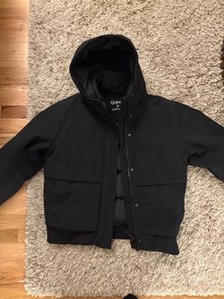 Quince cropped parka jacket size MEDIUM