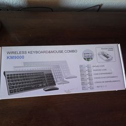 Wireless keyboard and mouse