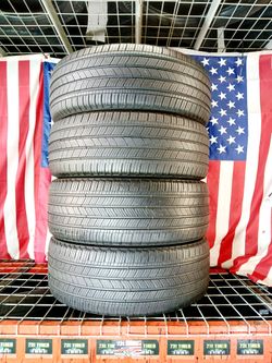 4 Used Matching Tires Size: 265/65R18 114T Michelin Primacy LTX  All Season Truck & SUV 265 65 18 Highway All-Season