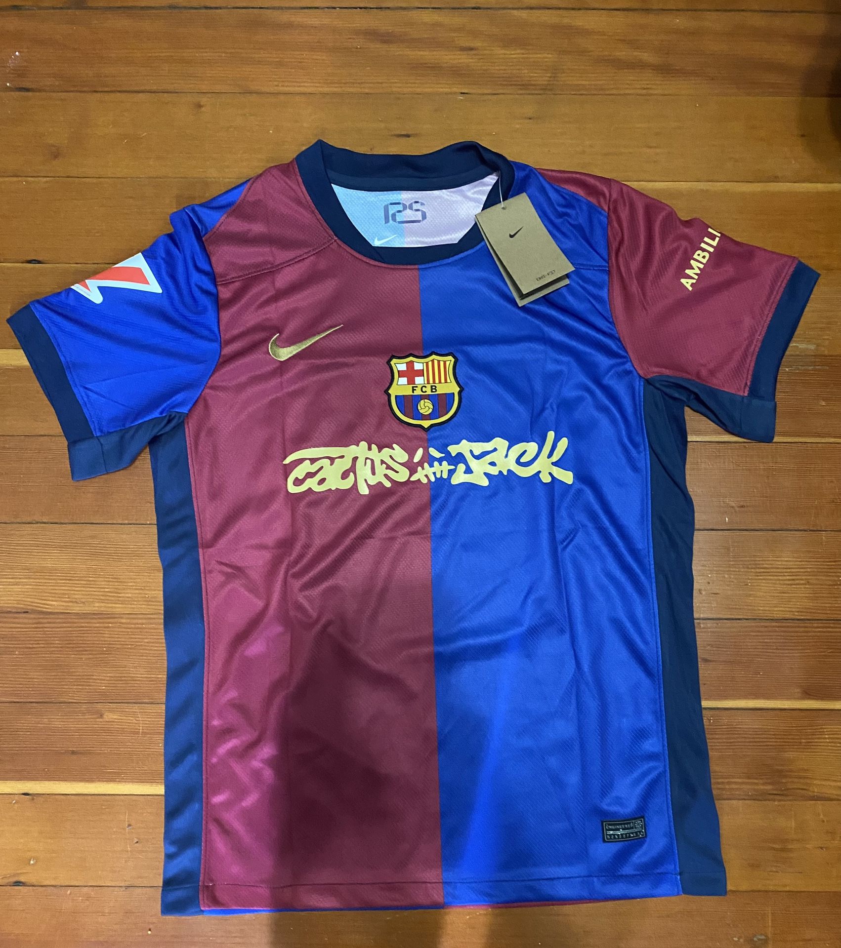 Lamine Yamal Cactus Jack Barcelona Jersey
