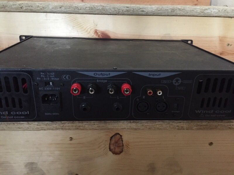 Gem Sound EXA 1950 Extreme Series 600 W Stereo Power Amplifier