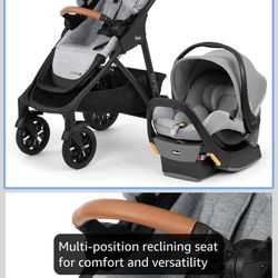 Chicco Corso LE Modular Travel System, Corso LE Stroller with KeyFit 35 Infant Car Seat and Base, Stroller and Car Seat Combo, Infant Travel System | 