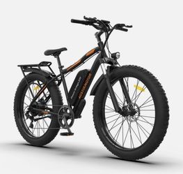 New Assembled Electric Bike 26" 750W Fat Tire P7 48V 13AH Removable Lithium Battery