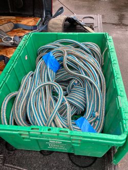 Rope and safety harness
