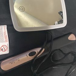 Mirror And Straightener 