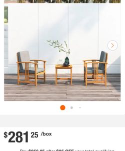 Outdoor 3pcs Furniture 