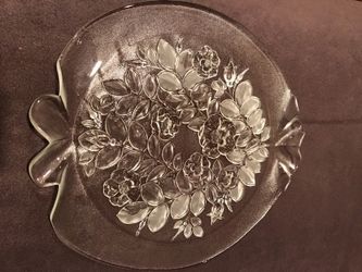 CRYSTAL HOSTESS PLATTER