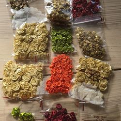 Handmade ribbon Roses