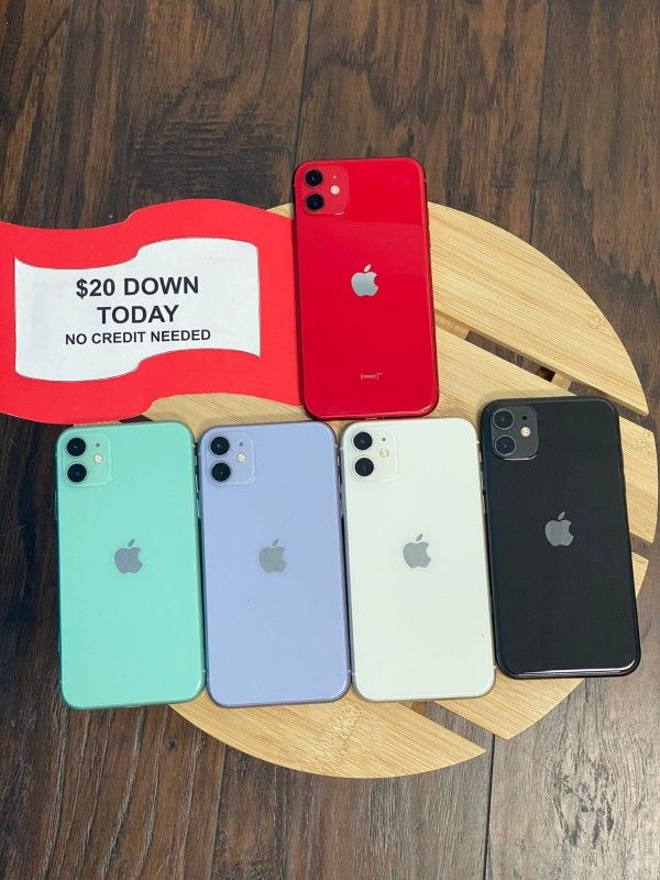 Apple IPhone 11 PAYMENTS AVAILABLE With $1 DOWN NO CREDIT NEEDED