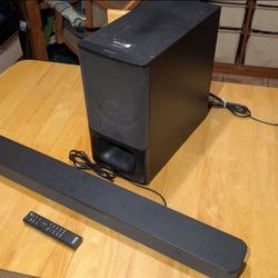 Sony Bluetooth Soundbar + Wireless Subwoofer 🔊 