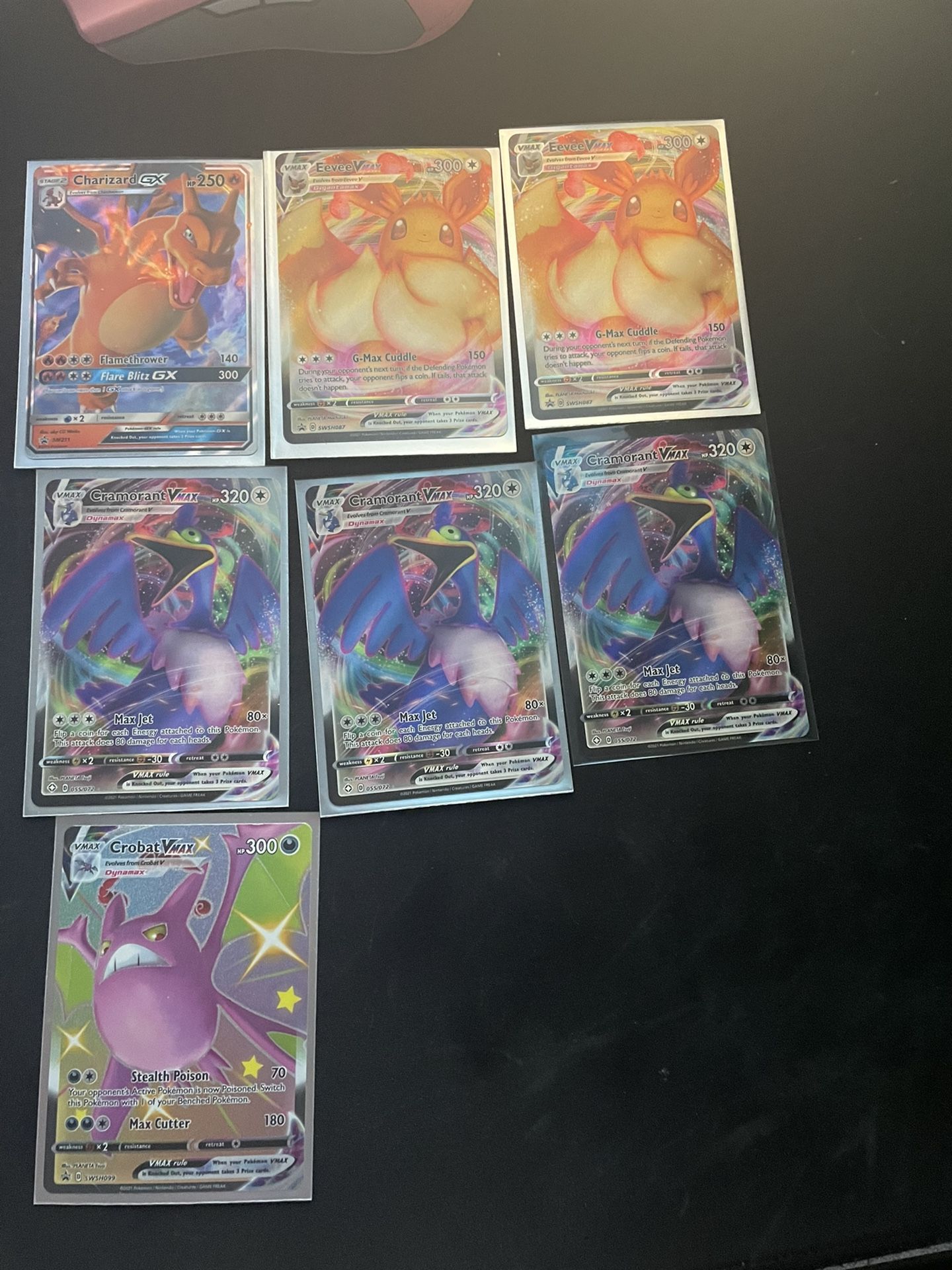 Various Sleeved Holo Pokémon cards  Deoxys Vmax Holo & more! for Sale in  Los Angeles, CA - OfferUp