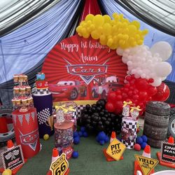 Cars Birthday Party