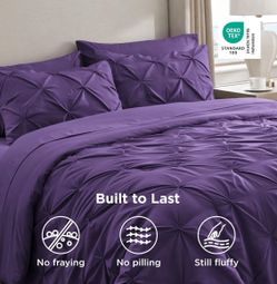 Twin XL Comforter Set With Sheets ( 4763 )