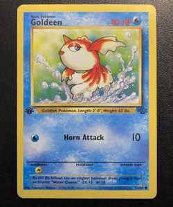 GOLDEEN - First Edition - Jungle - 53/64 - WOTC Pokemon Card