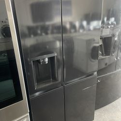 LG side-by-side refrigerator