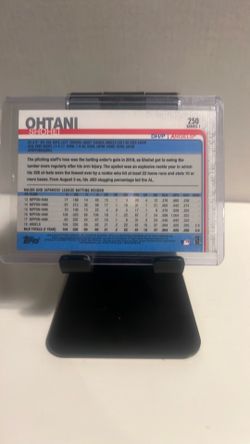 Shohei Ohtani baseball card