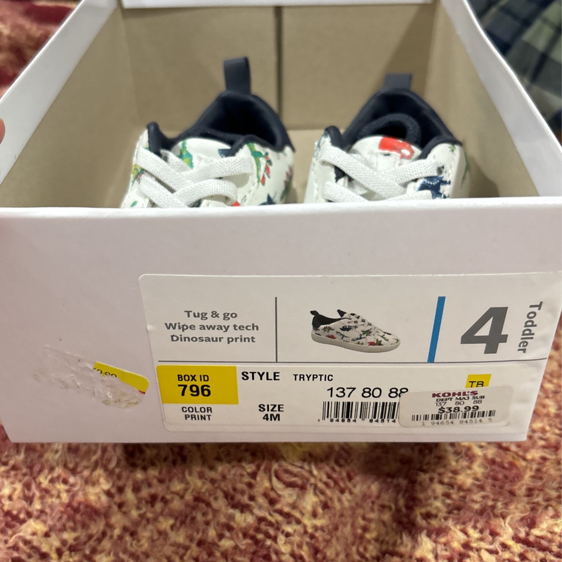 Dinosaurs Print Shoes