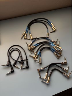 Live Wire Patch Cables for effects pedal
