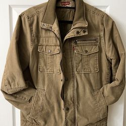 Levi's Men Cotton Twill Utility Zip Front Medium Jacket for Sale in  Lakewood, NJ - OfferUp