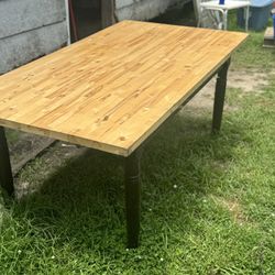 Wooden Expanding Dining Table