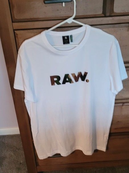 RAW. G-Star Camo Graphic T-Shirt Large