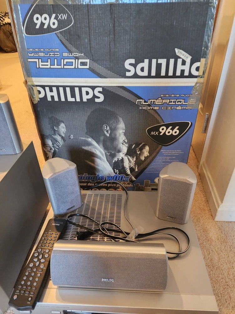 Phillips Home Cinema Speaker System