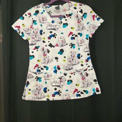 Disney Scrub Top