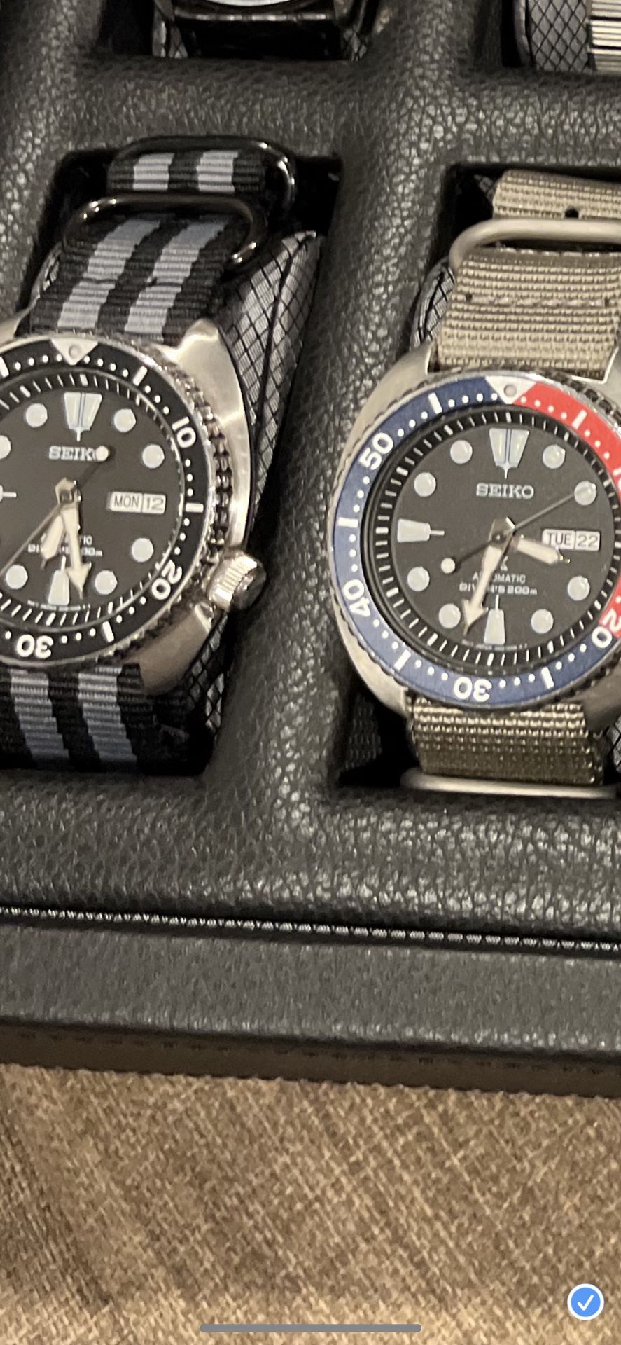 2 Automatic Seiko Diver Watches For Sale 