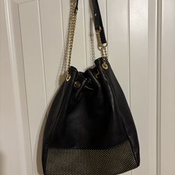 Pre-owned Carlisle Shoulder Chain Black Handbag/Slouch