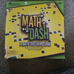 Math Dash Crossword Game 