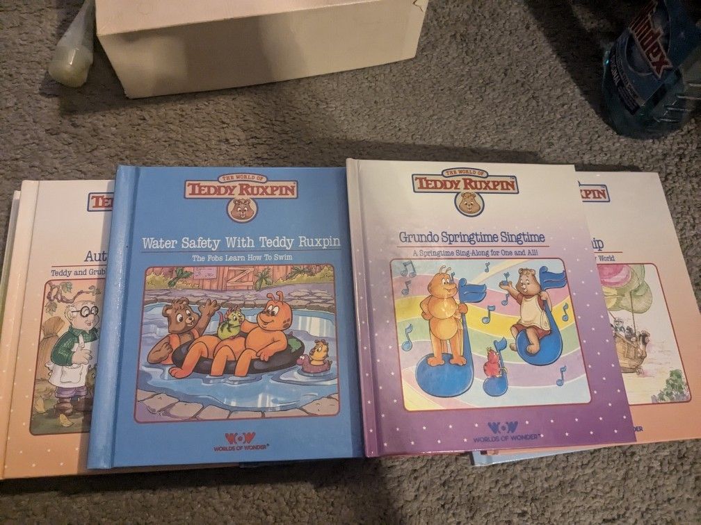 Teddy Ruxpin Book Set