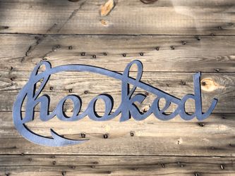 New- steel cut signs