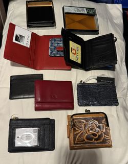 Woman / Men Wallets (New) $12 Each