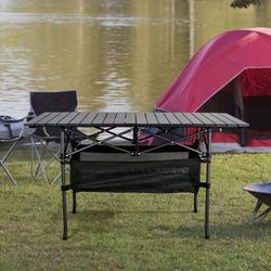 [NEW] Roll-Up Portable Camping Table