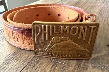 VINTAGE BSA BOY SCOUTS OF AMERICA PHILMONT BELT BUCKLE