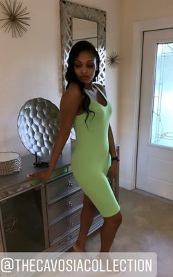 Green bodysuit