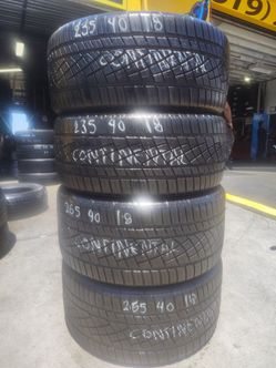 STAGGERED WHEELS P235/40 ZR18-P265/40 ZR18 CONTINENTAL
