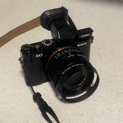 Sony RX1 Camera W/Viewfinder