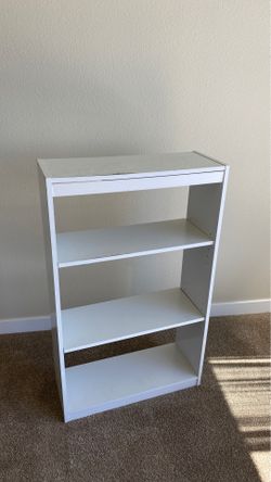 Modern white shelf furniture