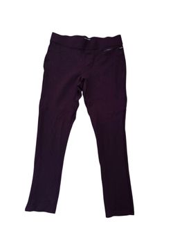 DKNY Jeans plum ponte pants, L. EUC.